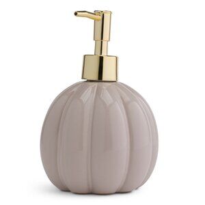 MAISON DE BASE multi 13.5oz White Sage Ceramic Pumpkin Soap With Metallic Pump